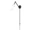 Z-Lite Julia Wall Sconce, 1-Light, 5.25 In.W x 29.75 In.L x 5.25 In.H, Matte Black/Opal 350S-MB - alternate 3